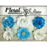 Roses Collection Marine Blue (Turquoise)